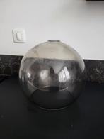 Lampenkap glas, Huis en Inrichting, Rond, Ophalen of Verzenden, Zo goed als nieuw, Bruin