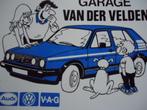 sticker oud VW Volkswagen GTI auto strip dealer vd Velden, Verzamelen, Stickers, Verzenden, Zo goed als nieuw