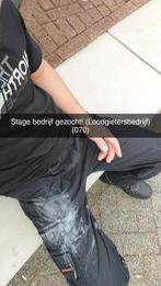 Stage bedrijf gezocht! Loodgietersbedrijf. Met spoed!, Ophalen