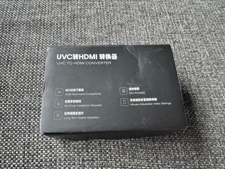 UVC (usb camera) naar HDMI Converter, Audio, Tv en Foto, Actiecamera's, Nieuw, Overige merken, Ophalen of Verzenden
