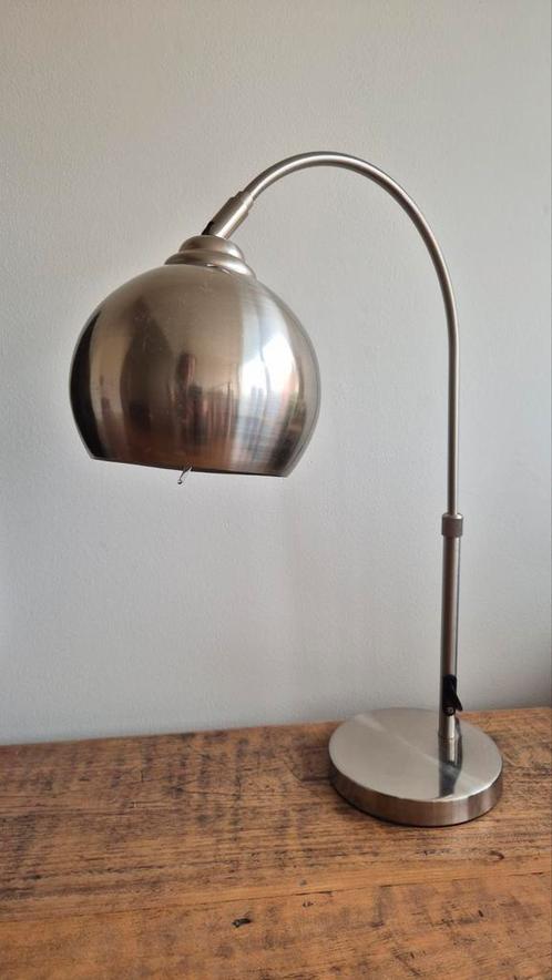 Vintage boog bureaulamp tafellamp, Huis en Inrichting, Lampen | Tafellampen, Gebruikt, Minder dan 50 cm, Ophalen