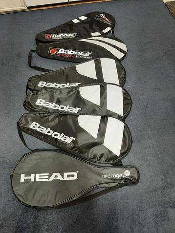 Tennisracket hoezen beschikbaar voor biedingen