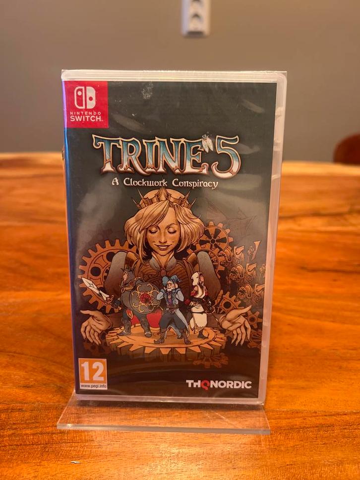 Trine 5: A Clockwork Conspiracy - Nintendo Switch NIEUW, Spelcomputers en Games, Games | Nintendo Switch, Zo goed als nieuw, Platform