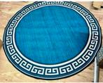 XL rond vloerkleed tapijt 200cm ronde cirkel Chinese stijl, Blauw, Rond, Ophalen of Verzenden, H