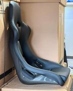 Recaro Pole Position leder carbon kuipstoel schaalstoel, Auto diversen, Tuning en Styling, Ophalen of Verzenden
