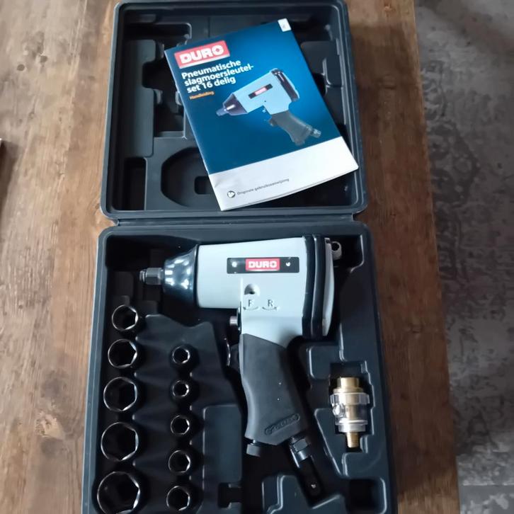 Pneumatisch Slagmoersleutel set Nieuw, Doe-het-zelf en Verbouw, Gereedschap | Handgereedschap, Nieuw, Ophalen