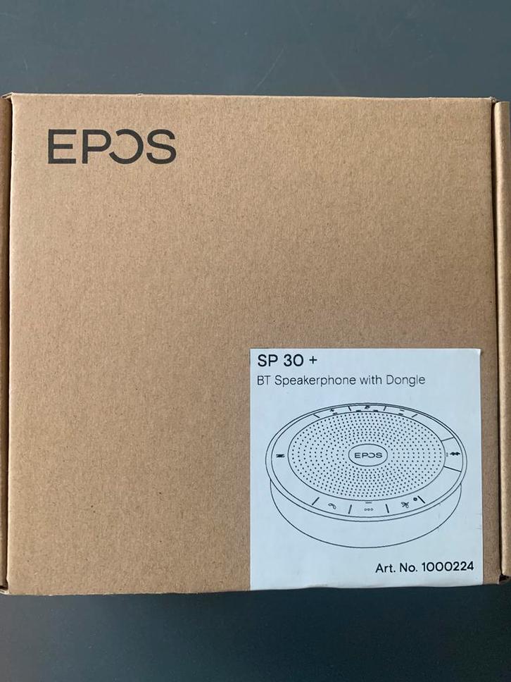 EPOS SP 30+ Bluetooth Speakerphone (NEW), Audio, Tv en Foto, Luidsprekers, Nieuw, Overige typen, Minder dan 60 watt, Overige merken