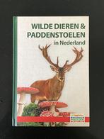 Boek. Wilde dieren & Paddenstoelen in Nederland. Nieuw., Nieuw, Ophalen of Verzenden, Natuur algemeen, Nationale Postcode Loterij