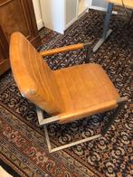 Eettafelstoelen (30 apr of 1 mei ophalen), Huis en Inrichting, Ophalen, Gebruikt, Bruin, Leer
