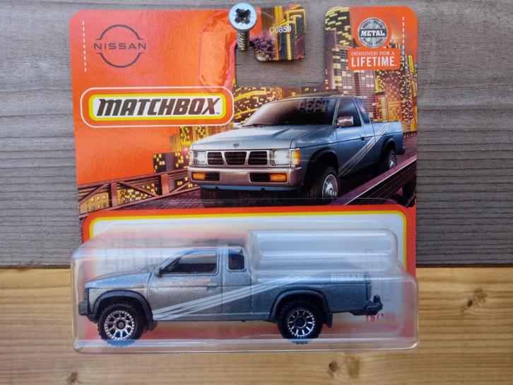 Nissan Hardbody (D21) '95 Matchbox, Hobby en Vrije tijd, Modelauto's | Overige schalen, Nieuw, Auto, Ophalen