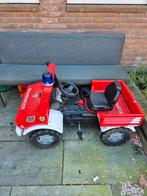 Leuke en goede brandweer trapauto met aanhanger, Kinderen en Baby's, Ophalen, Zo goed als nieuw, Overige merken