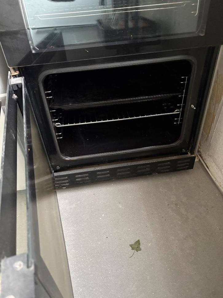 Gasfornuis met twee ovens, Witgoed en Apparatuur, Fornuizen, Gebruikt, Vrijstaand, Gas, 5 kookzones of meer, 85 tot 90 cm, 60 cm of meer