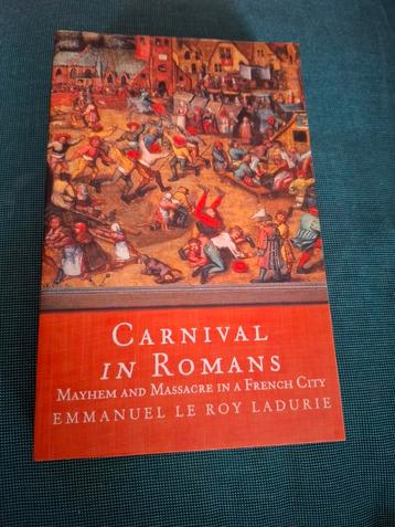 Carnival in Romans - Emmanuel Le Roy Ladurie beschikbaar voor biedingen