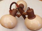 Vintage hanglamp mushroom jaren 70, Ophalen, Kunststof, Vintage, Zo goed als nieuw