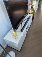 TV meubel, Ophalen, Strak wit, 150 tot 200 cm, Zo goed als nieuw