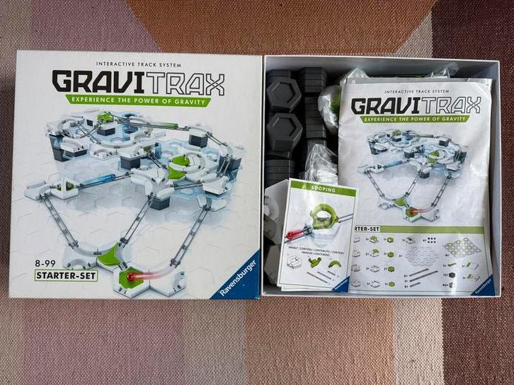 Gravitrax Starterset - Compleet Knikkerbaan, Kinderen en Baby's, Speelgoed | Bouwstenen, Gebruikt, Overige merken, Ophalen of Verzenden