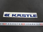 sticker Ski KÄSTLE   transparant, Ophalen, Zo goed als nieuw, Bedrijf of Vereniging