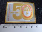 sticker nederlandse vereniging van fotojournalisten nvf logo, Verzenden, Zo goed als nieuw, Bedrijf of Vereniging