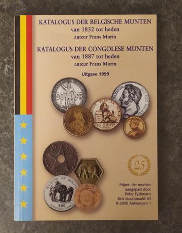 Katalogus der Belgische Munten van 1832 tot heden - (1999) beschikbaar voor biedingen