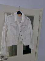 wit jeans jasje BIBA mooi!, Ophalen, Zo goed als nieuw, Maat 36 (S), Wit