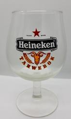 Heineken Bierglas Tarwebok op voet, Ophalen of Verzenden, Zo goed als nieuw, Glas of Glazen, Heineken