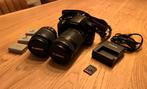 Canon EOS 450D incl. 18-55mm en 55-250 mm lens + toebehoren, Ophalen of Verzenden, Zo goed als nieuw, Spiegelreflex, Canon