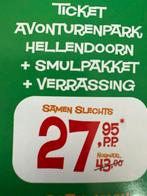 Avonturenpark Hellendoorn kortingsbon (6 personen) actie!, Tickets en Kaartjes, Drie personen of meer, Kortingskaart