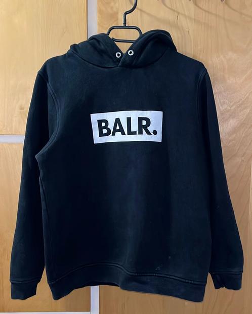 BALR. - hoody - zwart - maat S, Kleding | Heren, Truien en Vesten, Gedragen, Maat 46 (S) of kleiner, Zwart, Ophalen of Verzenden