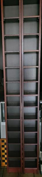 3x Benno cd-kast roodbruin IKEA, Ophalen, Gebruikt