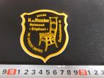 sticker Helmond Stiphout H, de Visscher Antiek Gasthuisstr., Ophalen, Zo goed als nieuw