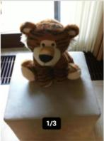 Knuffel tijger bruin Espron hoogte 40 cm, Ophalen of Verzenden, Zo goed als nieuw, Overige typen