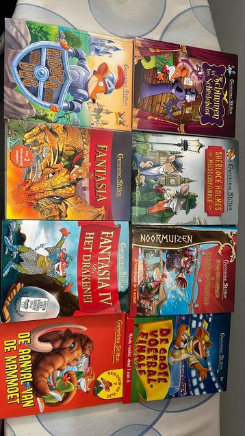 Geronimo Stilton (8stuks) beschikbaar voor biedingen