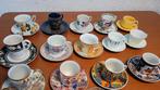 14 kleine kop schotel demitasse espresso kopje vintage mini, Huis en Inrichting, Ophalen of Verzenden, Zo goed als nieuw, Overige stijlen