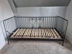IKEA 1-persoons metalen bedframe (zonder lattenbodem), Ophalen, Gebruikt, Eenpersoons, Metaal
