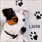 Servetten decoupage/bullet journal – jack russel L1658, Verzenden, Nieuw, Materiaal