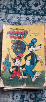 Donald Duck 1954 - Matige staat, losse nummers, Boeken, Meerdere stripboeken, Ophalen of Verzenden, Gelezen, Walt Disney