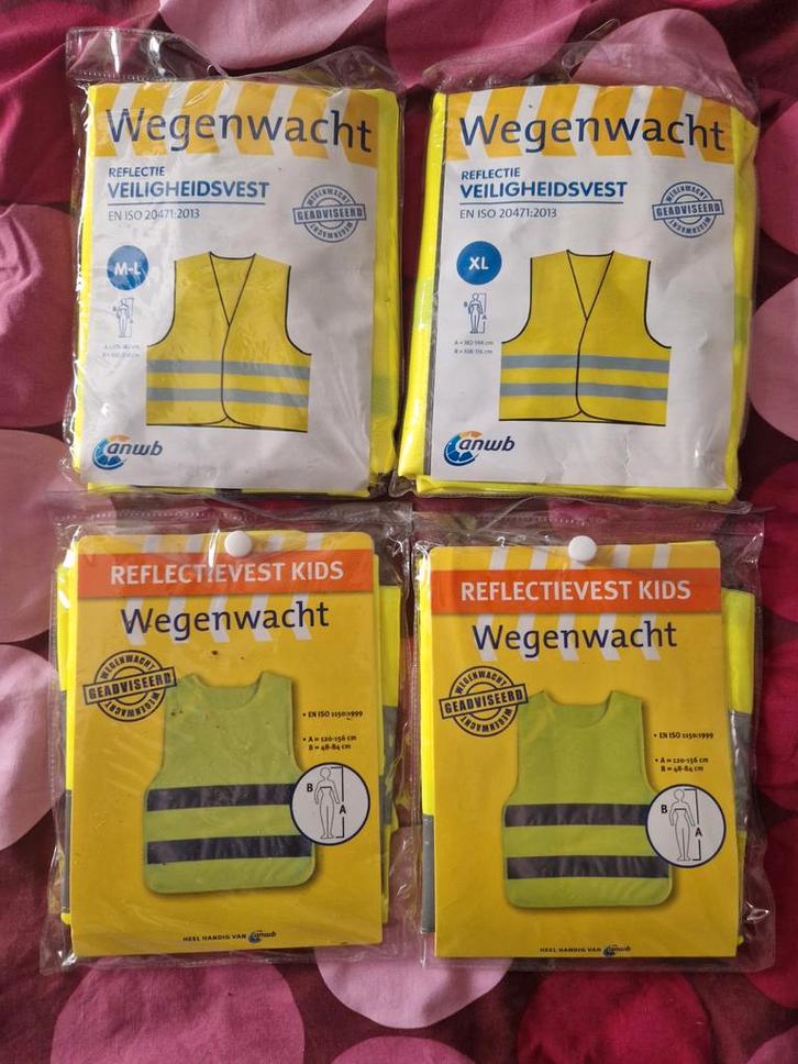 Veiligheidsvesten ANWB - Nieuw in verpakking, Auto diversen, Auto-accessoires, Nieuw, Ophalen of Verzenden