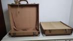K531 VINTAGE jaren 30/40 hutkoffer - kledingkast koffer, Sieraden, Tassen en Uiterlijk, Koffers, Overige materialen, Gebruikt