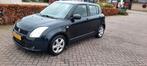 Suzuki Swift 1.3 5DRS 2006 Zwart, Auto's, Voorwielaandrijving, 965 kg, 400 kg, Origineel Nederlands