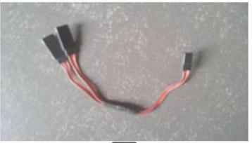 Y kabel servo ontvanger RC parallel Tamiya Wedico Traxxas beschikbaar voor biedingen
