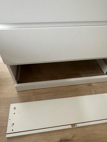IKEA MALM, Chest of 6 drawers, white, 80x123 cm - afbeelding 2