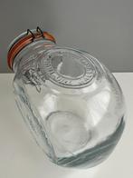 Grote glazen vintage voorraadpot 1971, Verzenden, Onbekend, Zo goed als nieuw, Onbekend