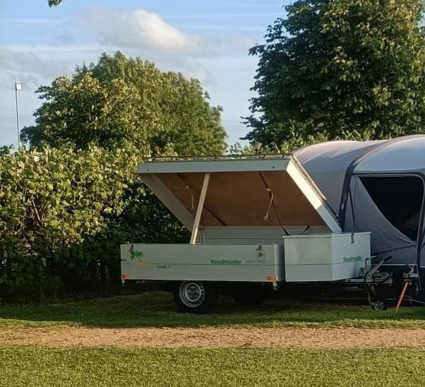 Bagagewagen/ aanhangwagen, Caravans en Kamperen, Tenten, Zo goed als nieuw, Ophalen