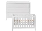 Quax commode en babyledikant, Ophalen, Zo goed als nieuw, Ledikant