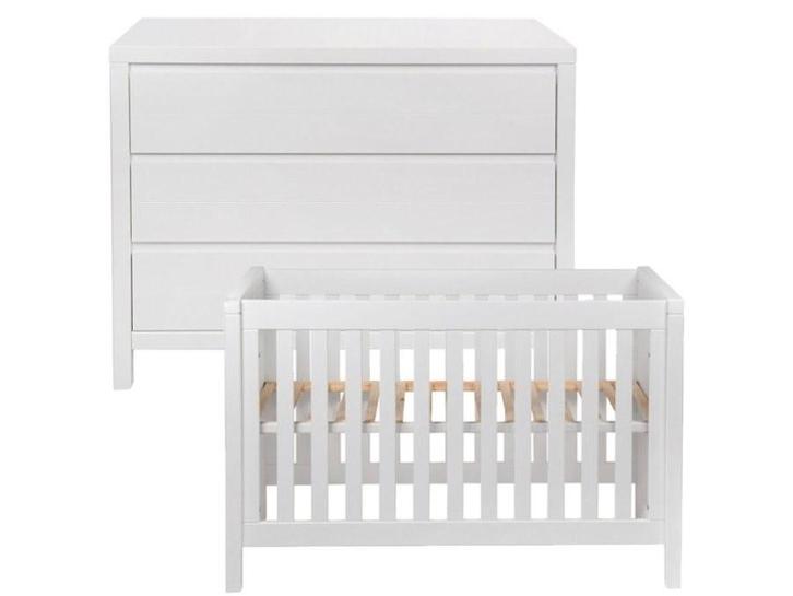Quax commode en babyledikant, Kinderen en Baby's, Babywiegjes en Ledikanten, Zo goed als nieuw, Ledikant, Ophalen