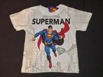 Superman shortama/pyjama katoen wit/rood maat 122, Ophalen of Verzenden