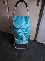 Boodschappen Trolly playmarket go plus ., Wieltjes, 40 tot 60 cm, 30 cm of meer, Blauw