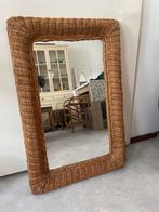 Rotan Spiegel 50x80cm, Ophalen, Gebruikt, Minder dan 100 cm, Rechthoekig