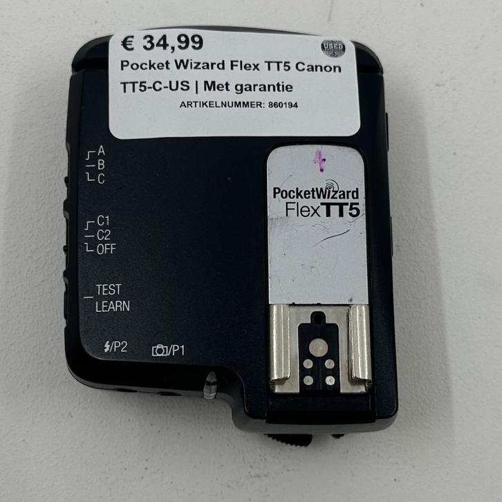 Pocket Wizard Flex TT5 Canon TT5-C-US | Met garantie, Audio, Tv en Foto, Fotocamera's Digitaal, Zo goed als nieuw, Overige Merken