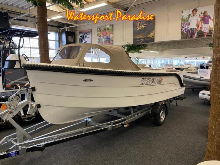 Exquisite 620 (bj 2022), Watersport en Boten, Motorboten en Motorjachten, Gebruikt, 6 tot 9 meter, Benzine, 10 tot 30 pk